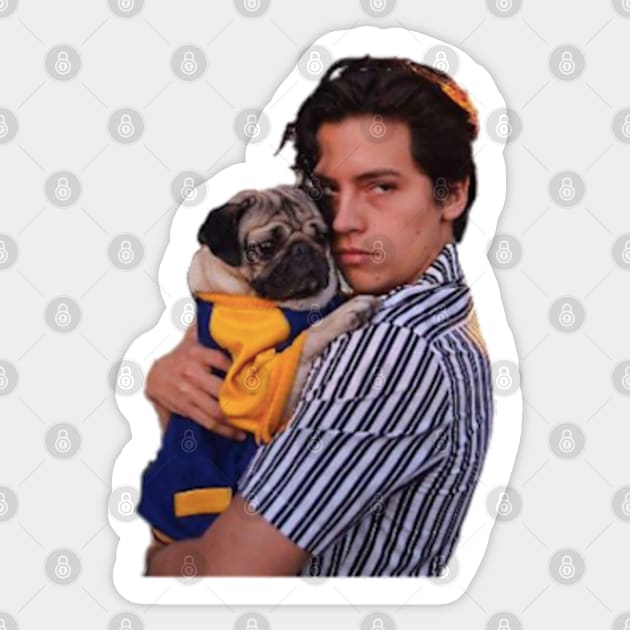 Cole Sprouse Sticker Sticker by Biscuit25